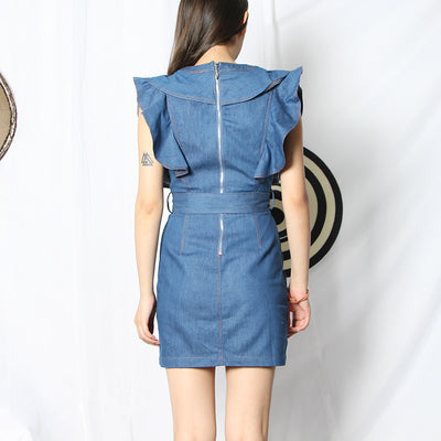 Dark Blue Denim Dress